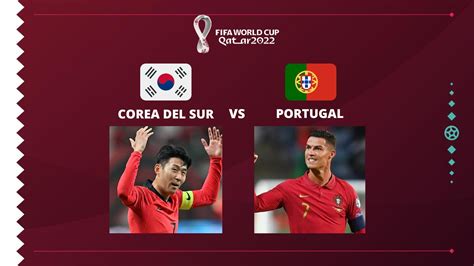 portugal vs corea del sur hoy